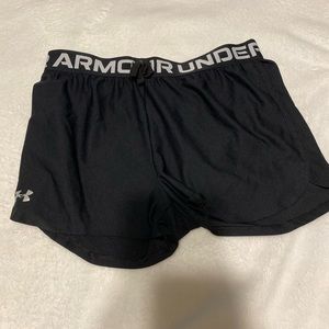 Black under armor shorts